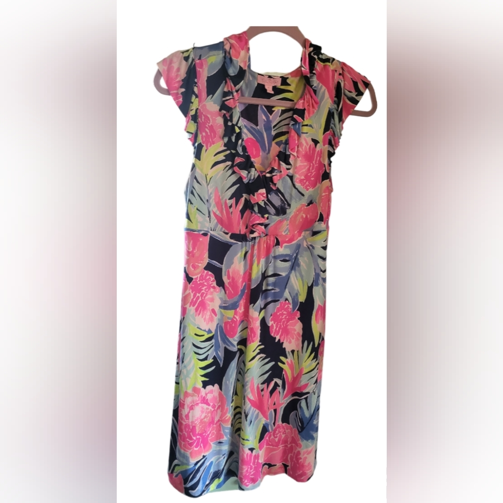 Lilly Pulitzer Clare Silk Jersey Dress